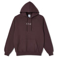 Default Embroidered Hoodie - Bordeaux