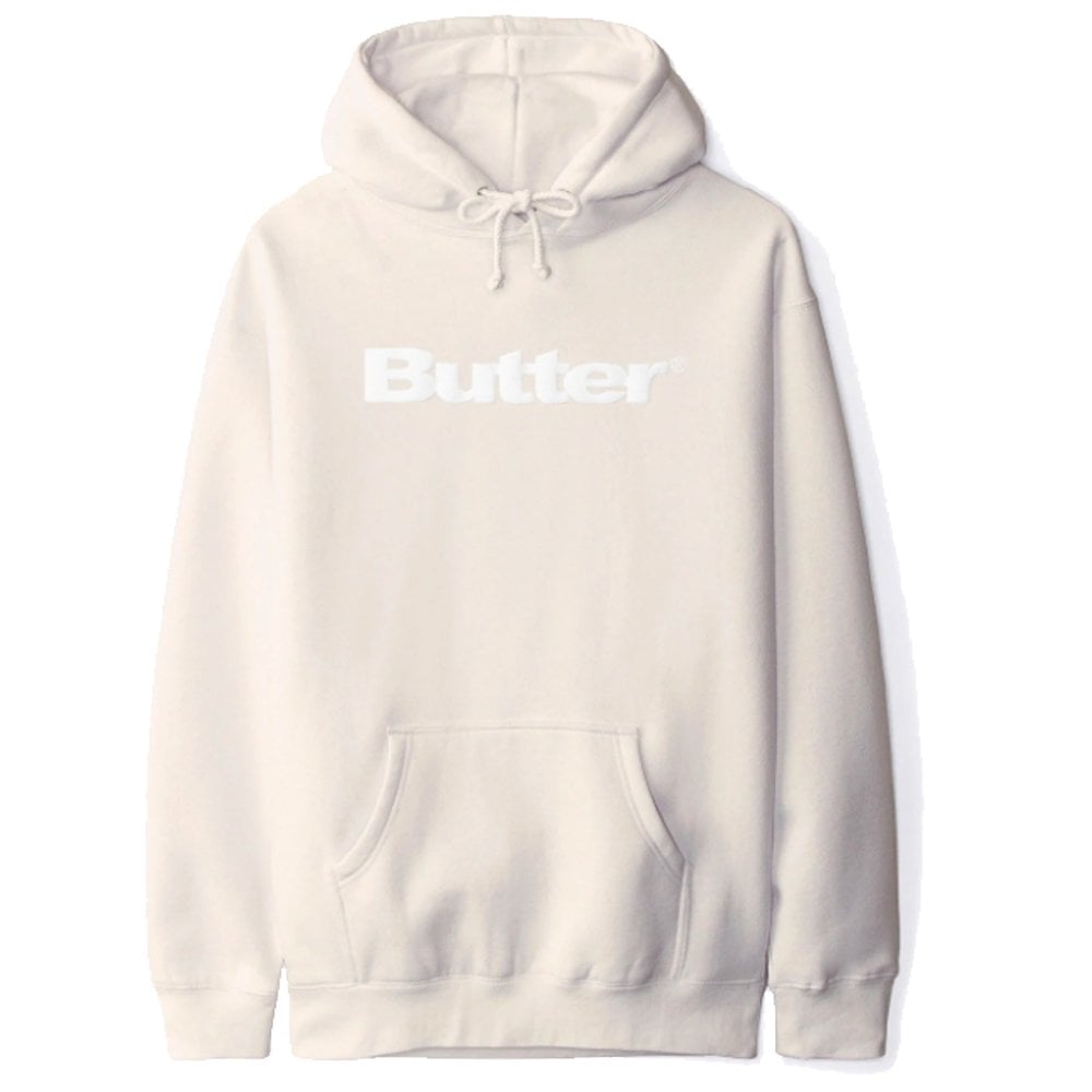 Wordmark Puff Pullover Hoodie - Bone