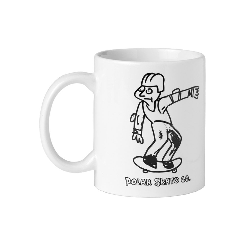 Skater Mug - White/Black