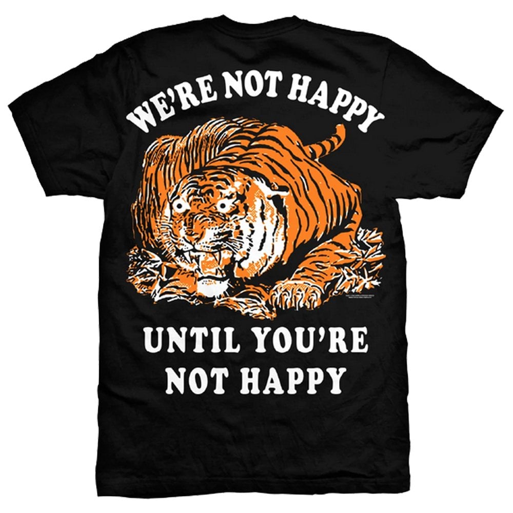 Happy Tiger T-Shirt - Black