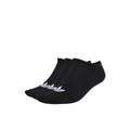 Trefoil Liner Sock (3 Pack) - Black/White