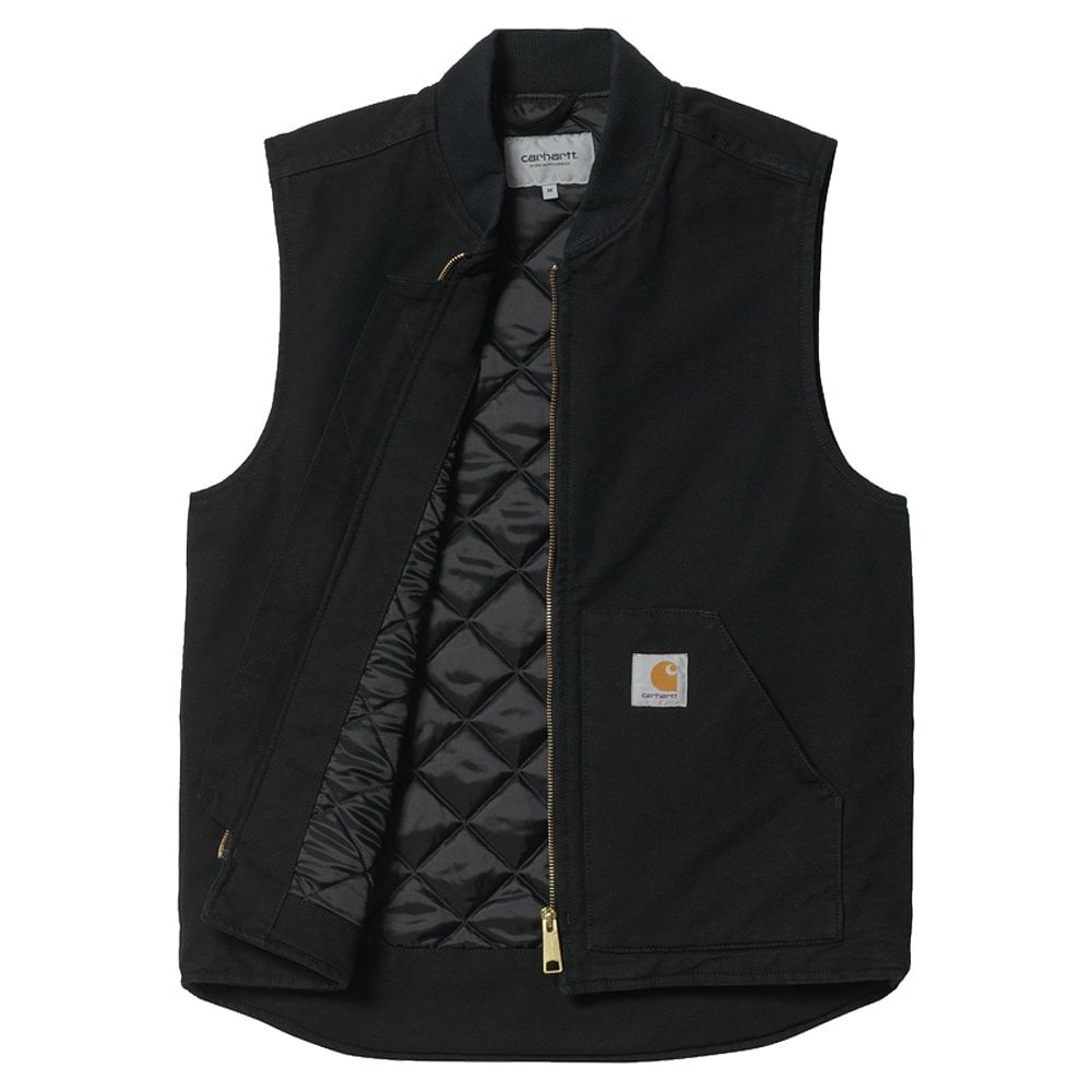 Classic Vest - Black Rinsed