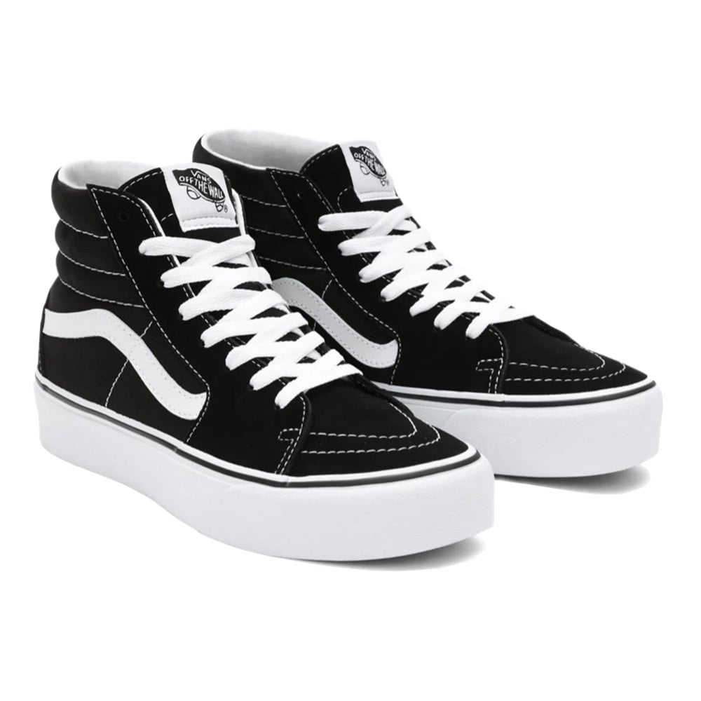 Sk8-Hi Platform - Black/White