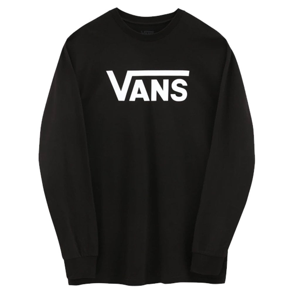 Classic Long Sleeve T-Shirt - Black/White