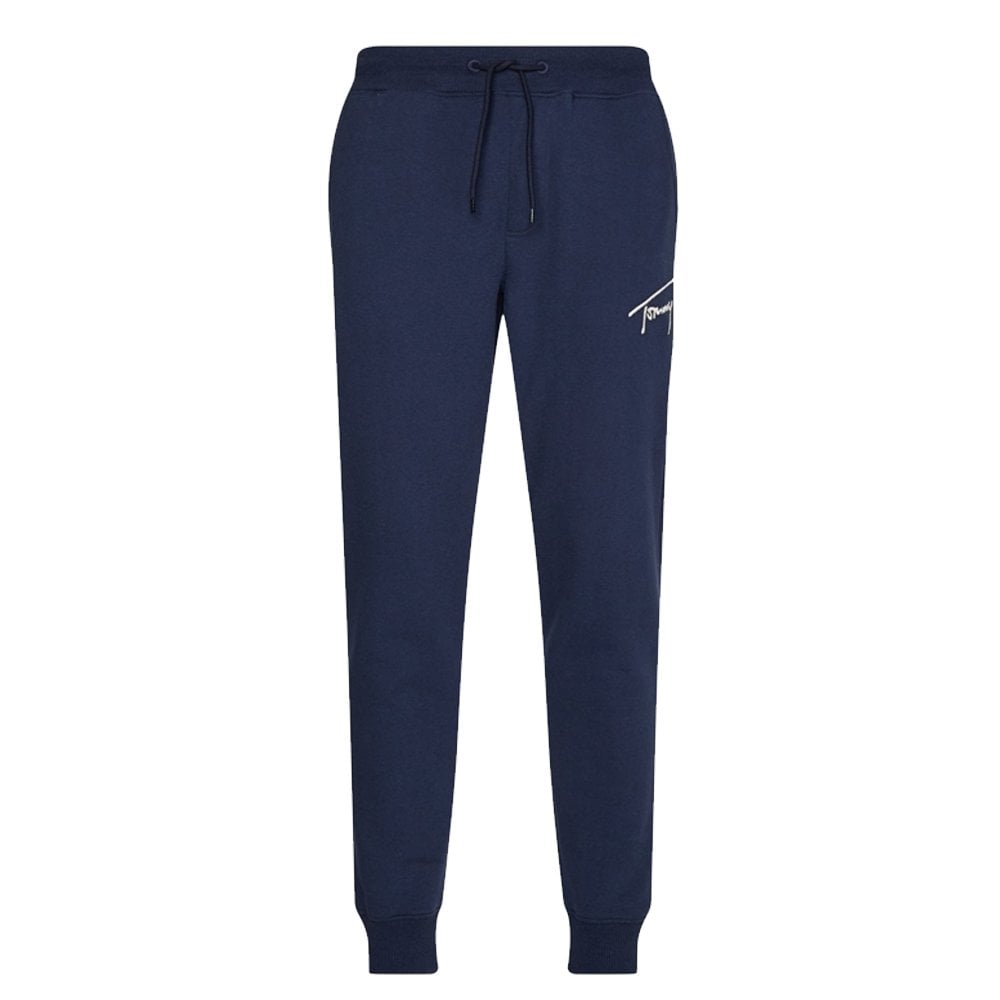Slim Fleece Signature Joggers - Twilight Nvy