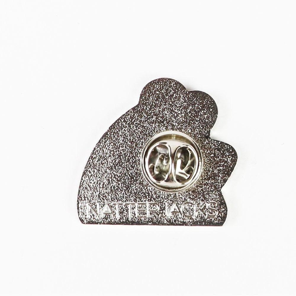 Sad Frog Pin - Yellow