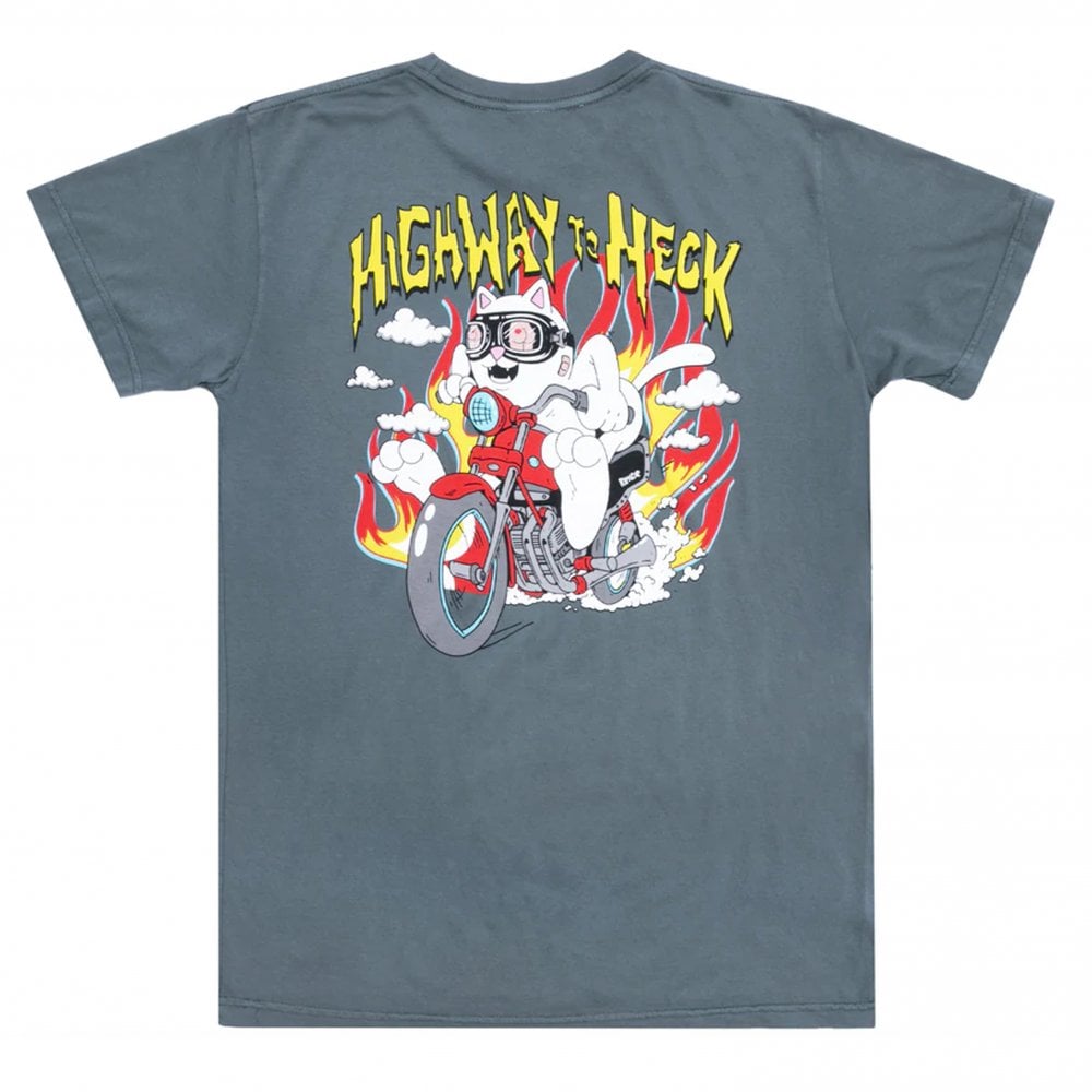 Highway To Heck T-Shirt - Charcoal
