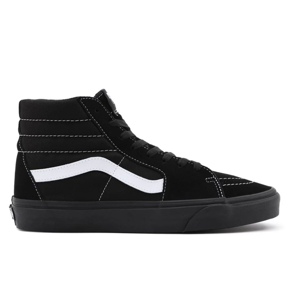 Sk8-Hi Suede/Canvas - Blk/Blk/Wht