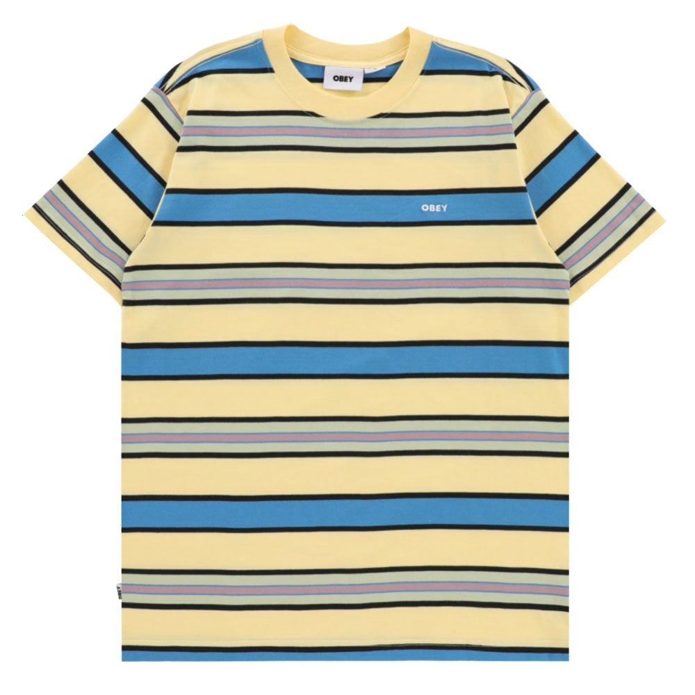 Valencia Stripe T-Shirt - Butter Multi