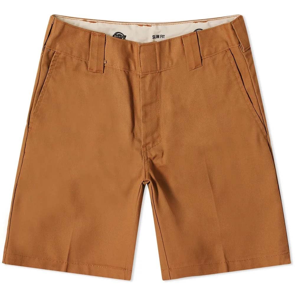 Slim Fit Recycled Shorts - Brown Duck