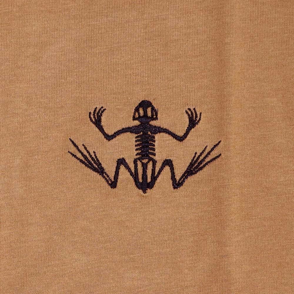Zoology Embroidered T-Shirt - Camel