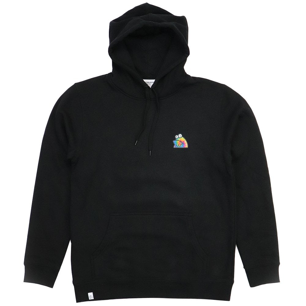 Tie Dye Hoodie - Black