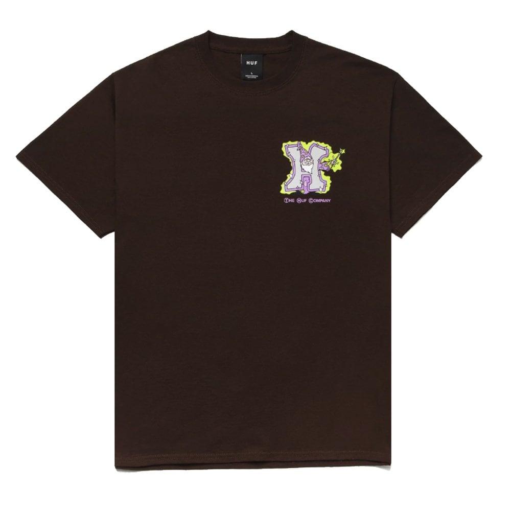 x 420 Weed Wizard T-Shirt - Brown