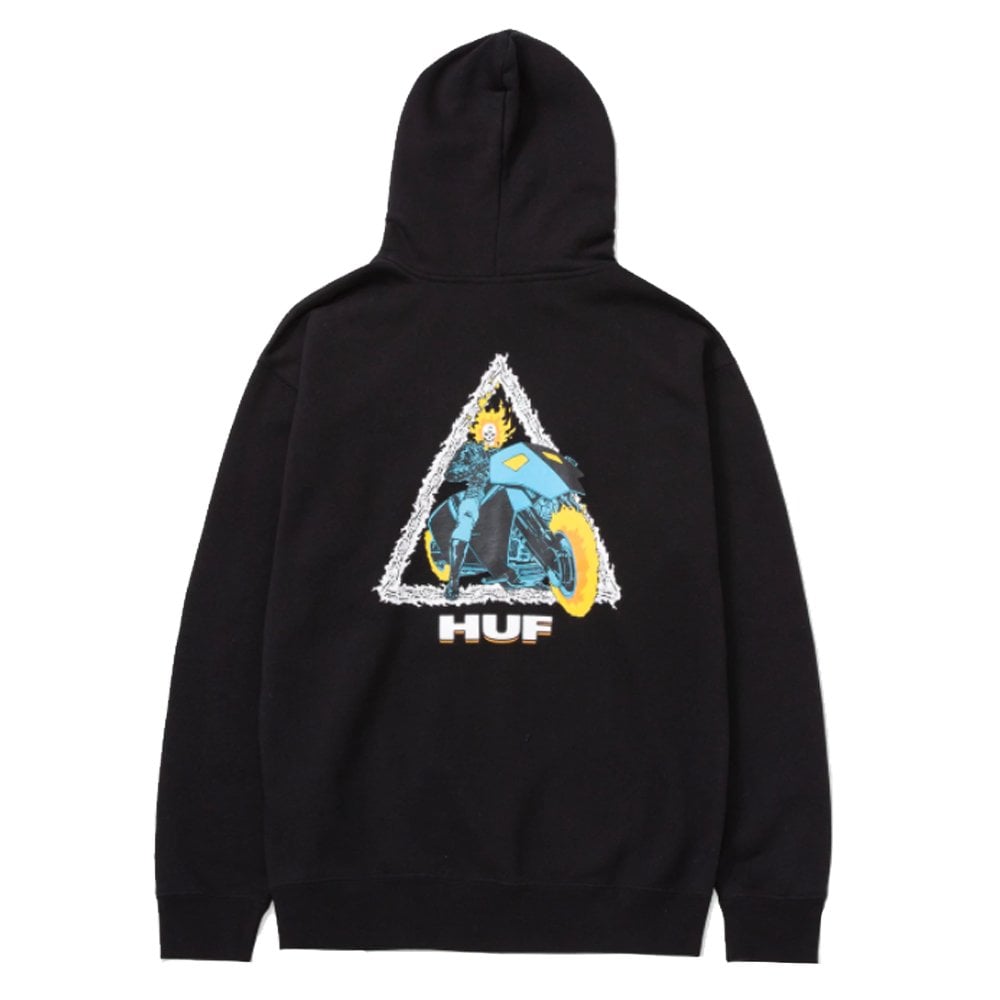 x Marvel Ghost Rider Triple Triangle Hoodie - Black
