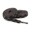 36" Flat Lace - Black/Charc