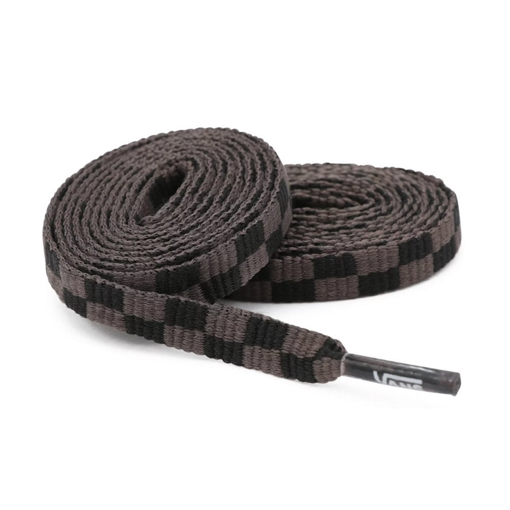 36" Flat Lace - Black/Charc