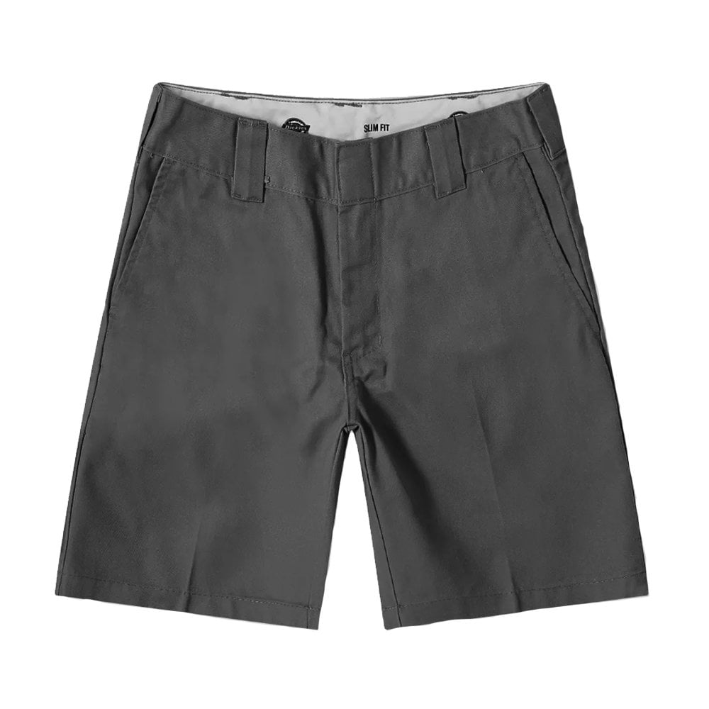 Slim Fit Recycled Shorts - Charcoal