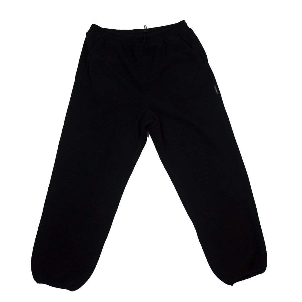 Borg Loose Jogger Pant - Black