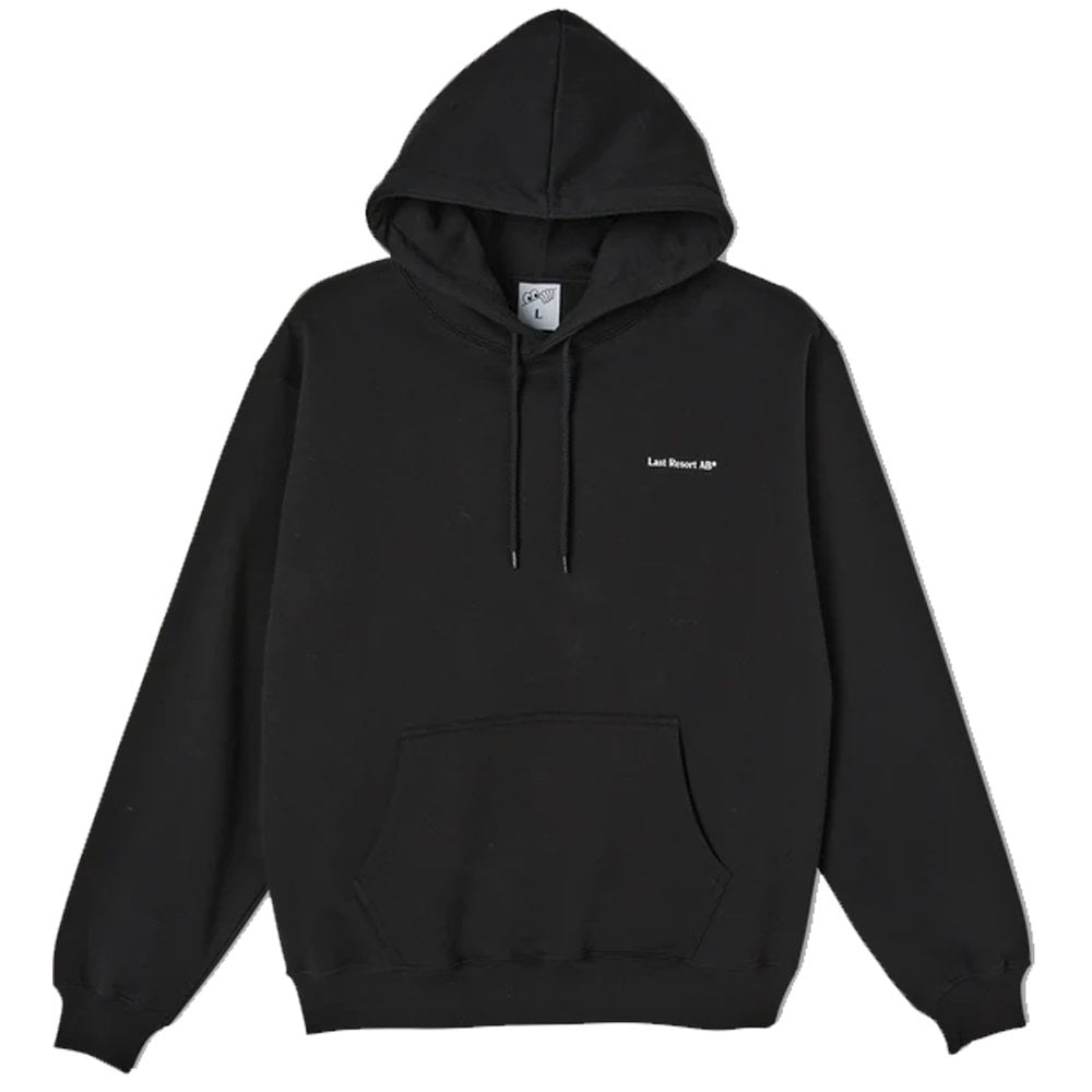 Atlas Monogram Hoodie - Black