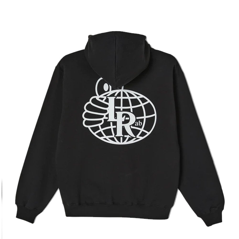 Atlas Monogram Hoodie - Black