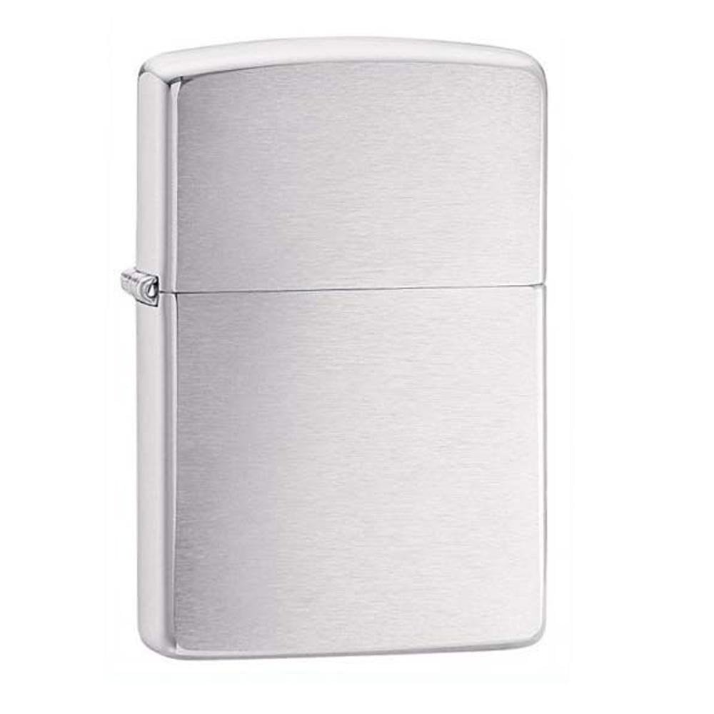 Plain Zippo - Chrome Matt