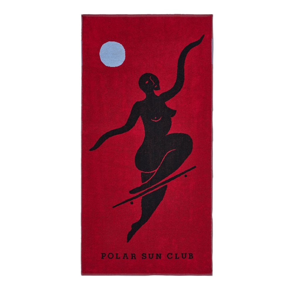No Complies Forever Beach Towel - Red