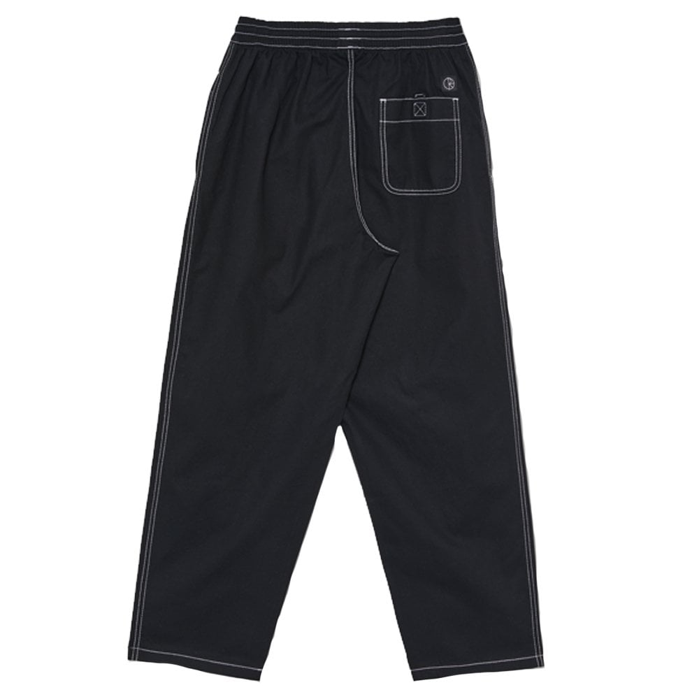 Contrast Surf Pants - Black