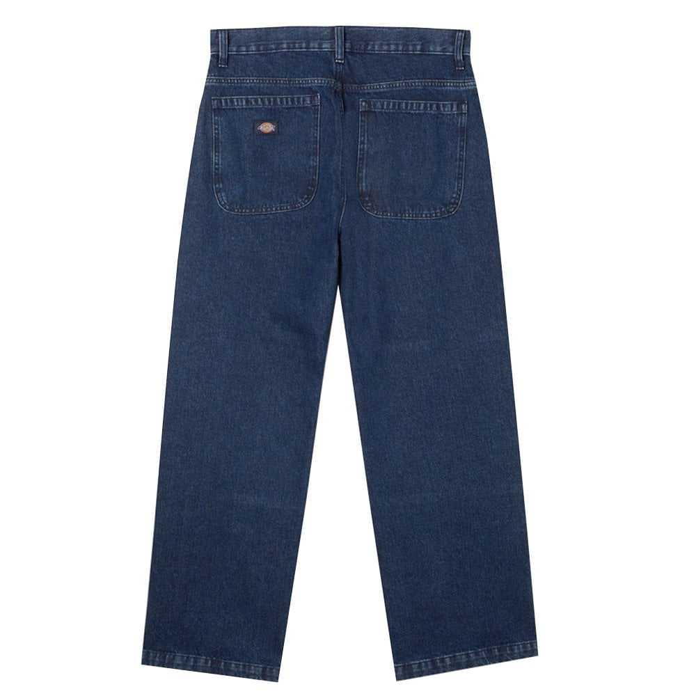 Double Knee Denim Pant - Indigo