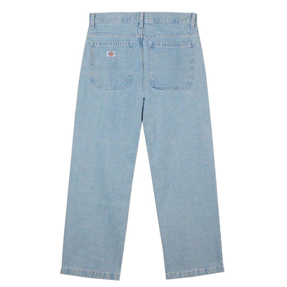Double Knee Denim Pant - Light Wash