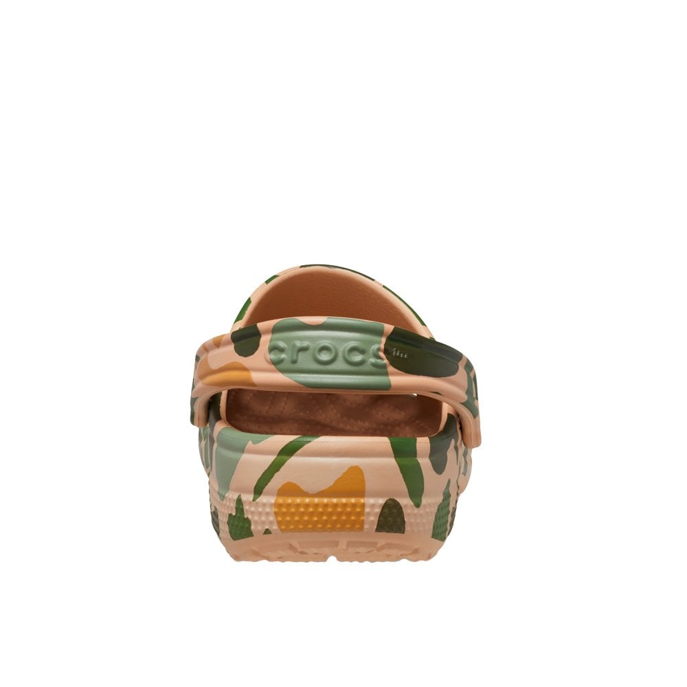 Classic Camo Clog - Chai/Tan