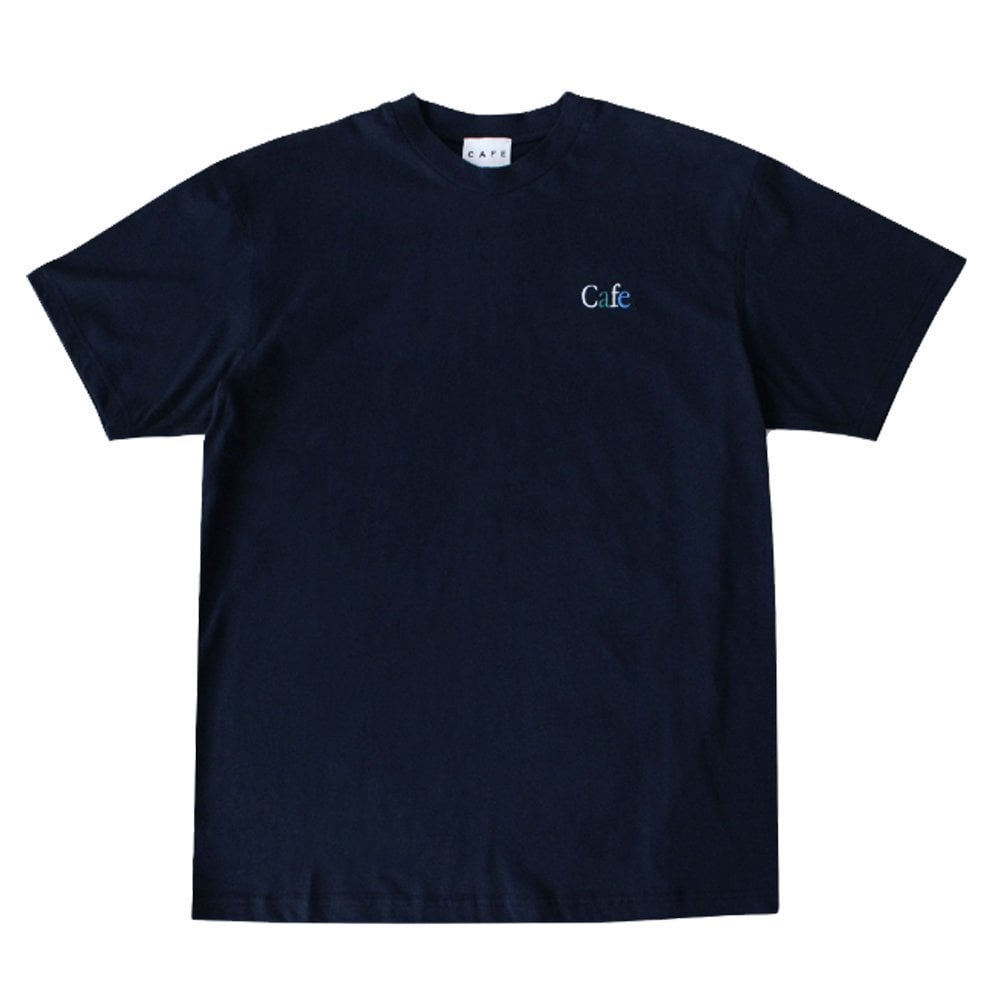 JLH Embroidered Wayne T-Shirt - Navy