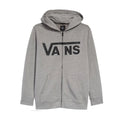 Classic Zip Hood Boys - Cement/Black