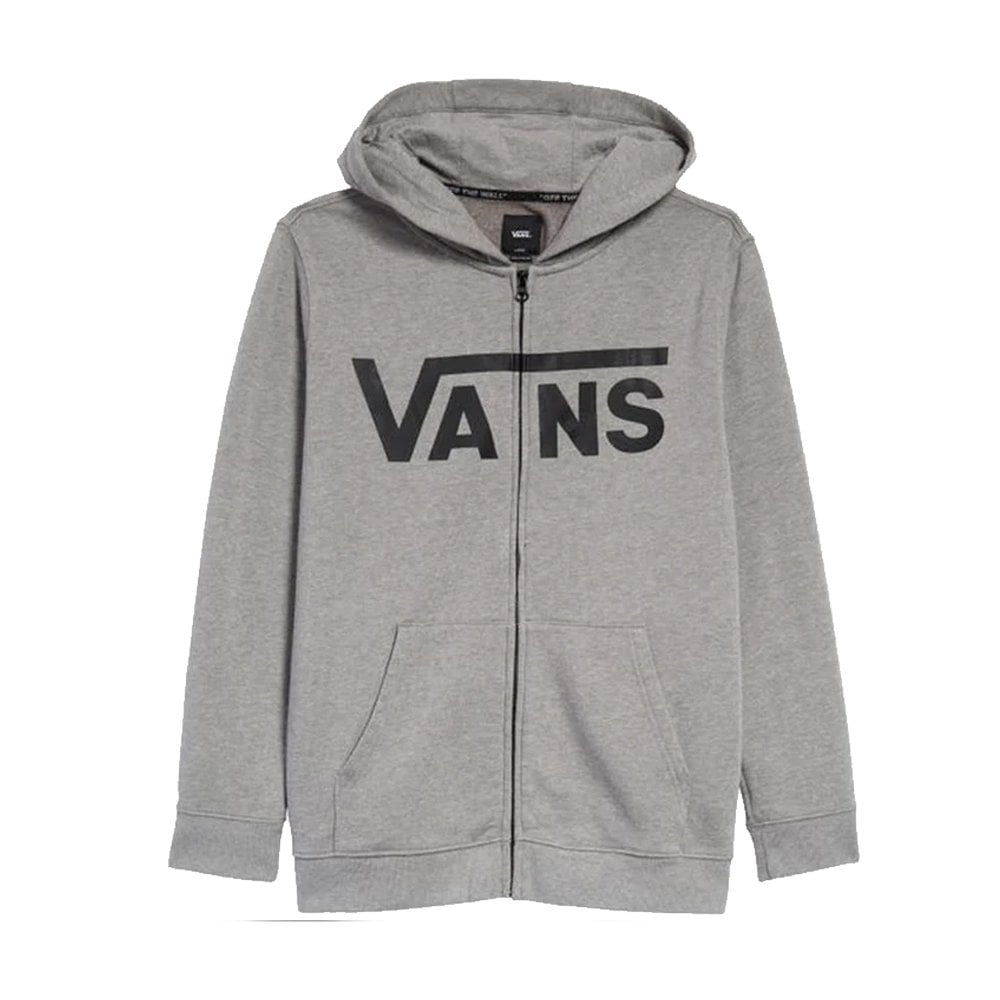 Classic Zip Hood Boys - Cement/Black