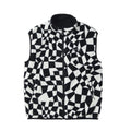 Reversible Vest - Black Check