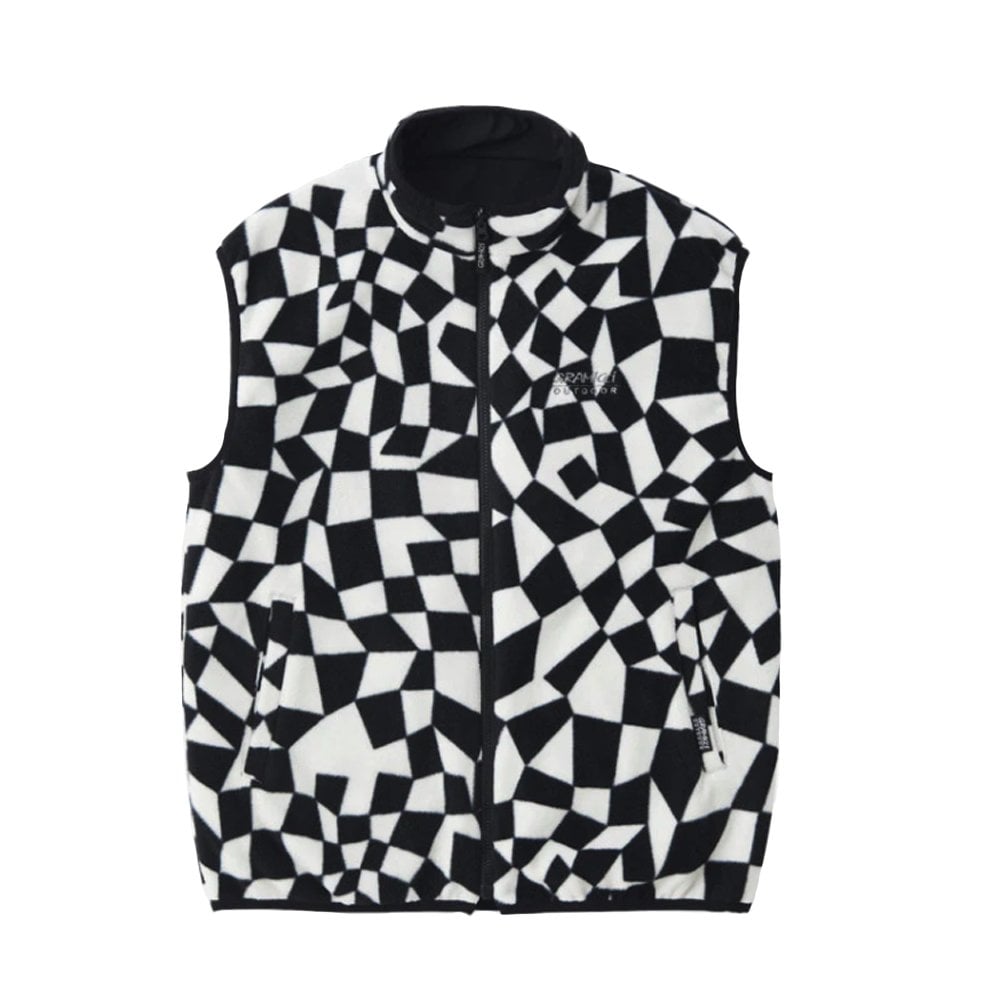 Reversible Vest - Black Check
