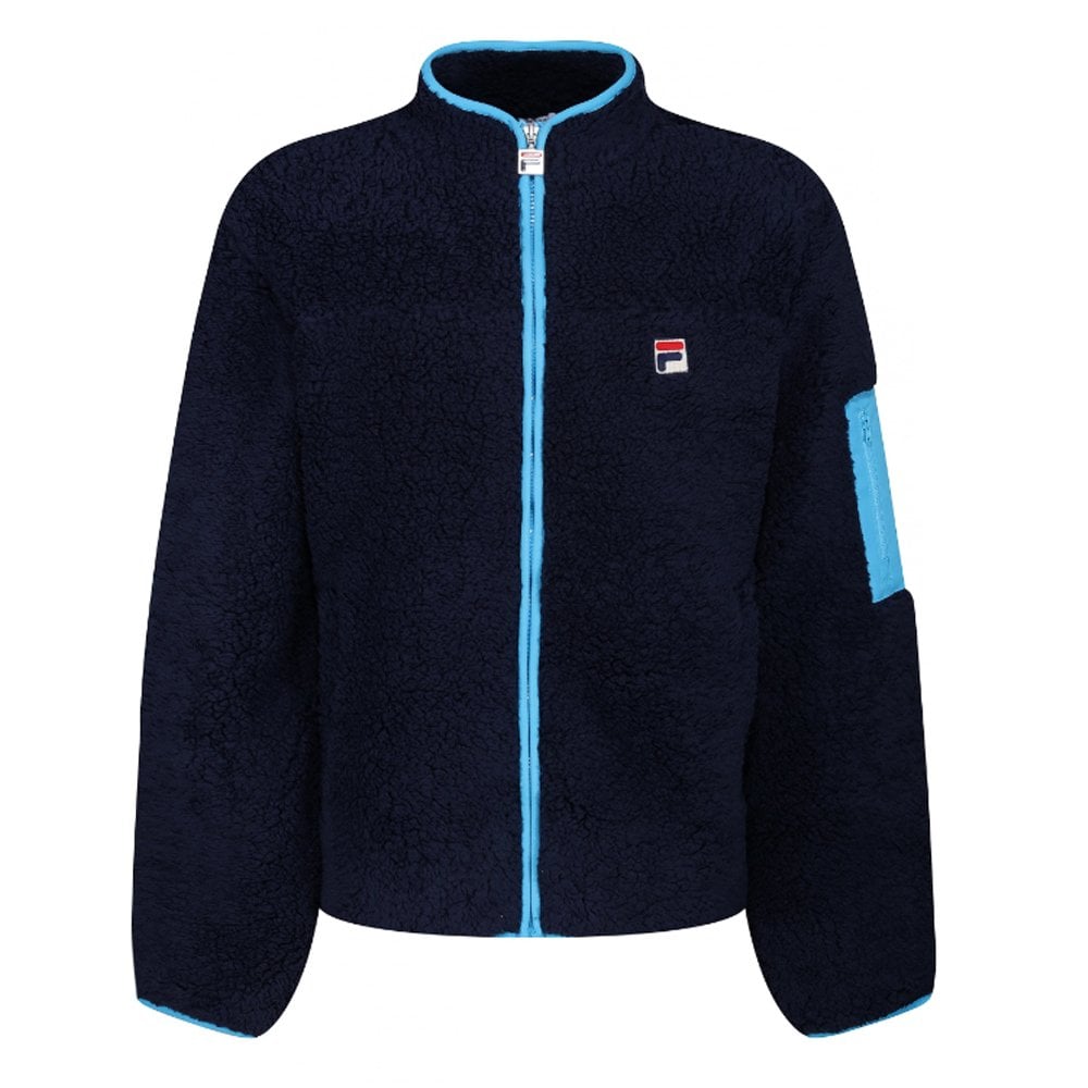 Yaler Sherpa Jacket - Fila Navy