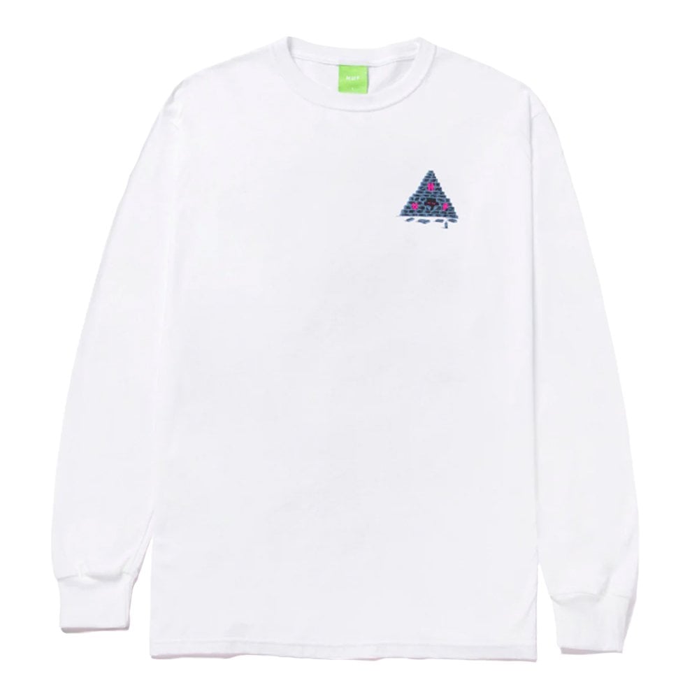 Brick Lurk Long Sleeve T-Shirt - White