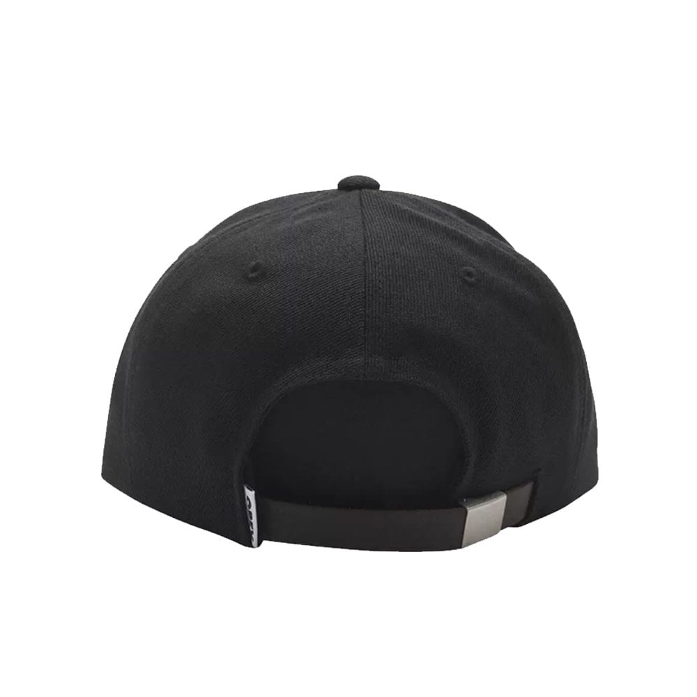 Hedges 6 Panel Strapback - Black