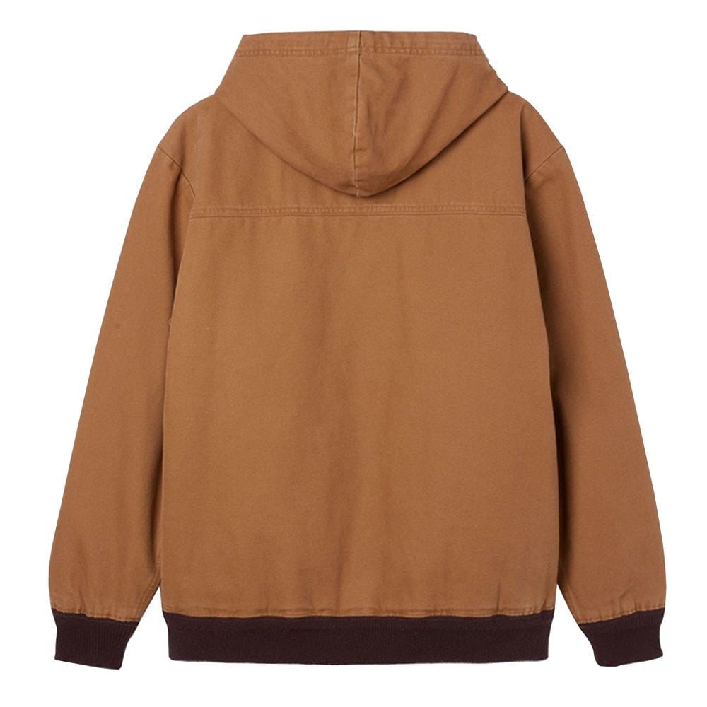 Hooded Duck Canvas Jacket - Sw Brown
