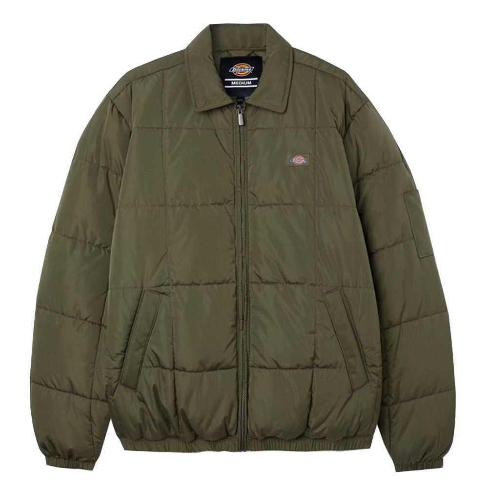 Eisenhower Puffer Jacket - Military Grn