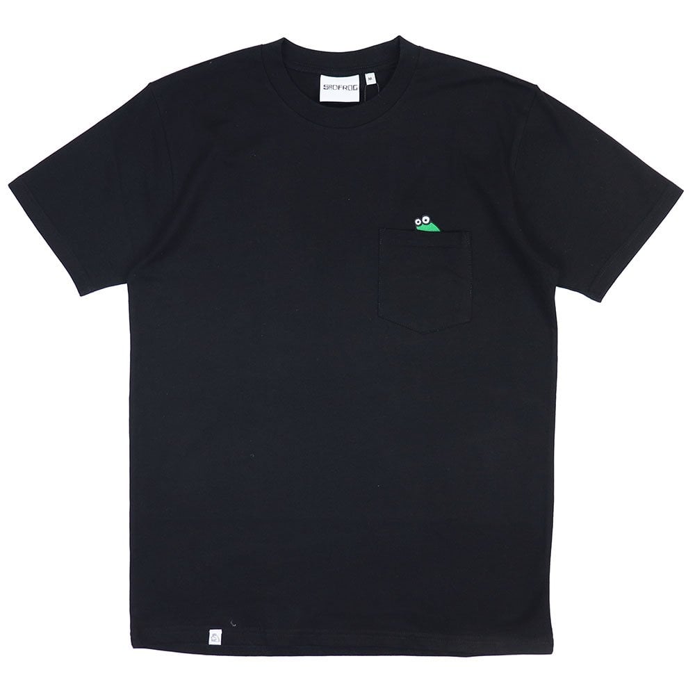 Sad Pocket T-Shirt - Black
