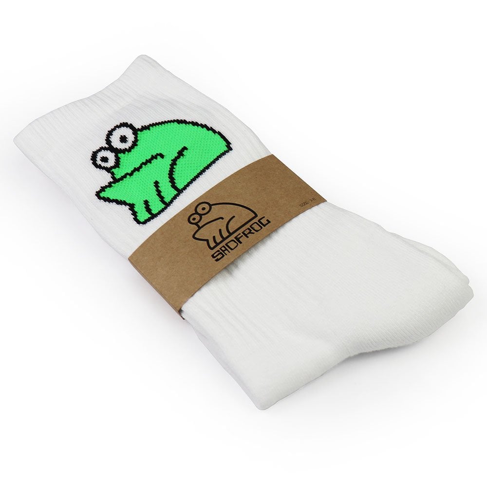 Socks - White/Green