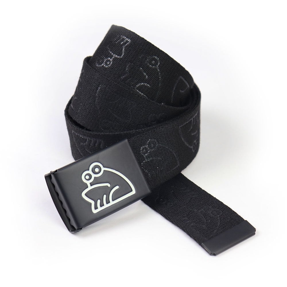 Embossed Belt - Black