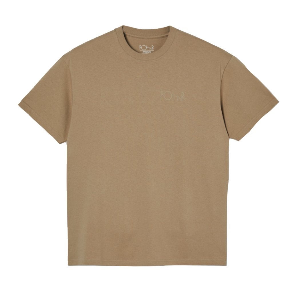 Stroke Logo T-shirt - Antique Gold