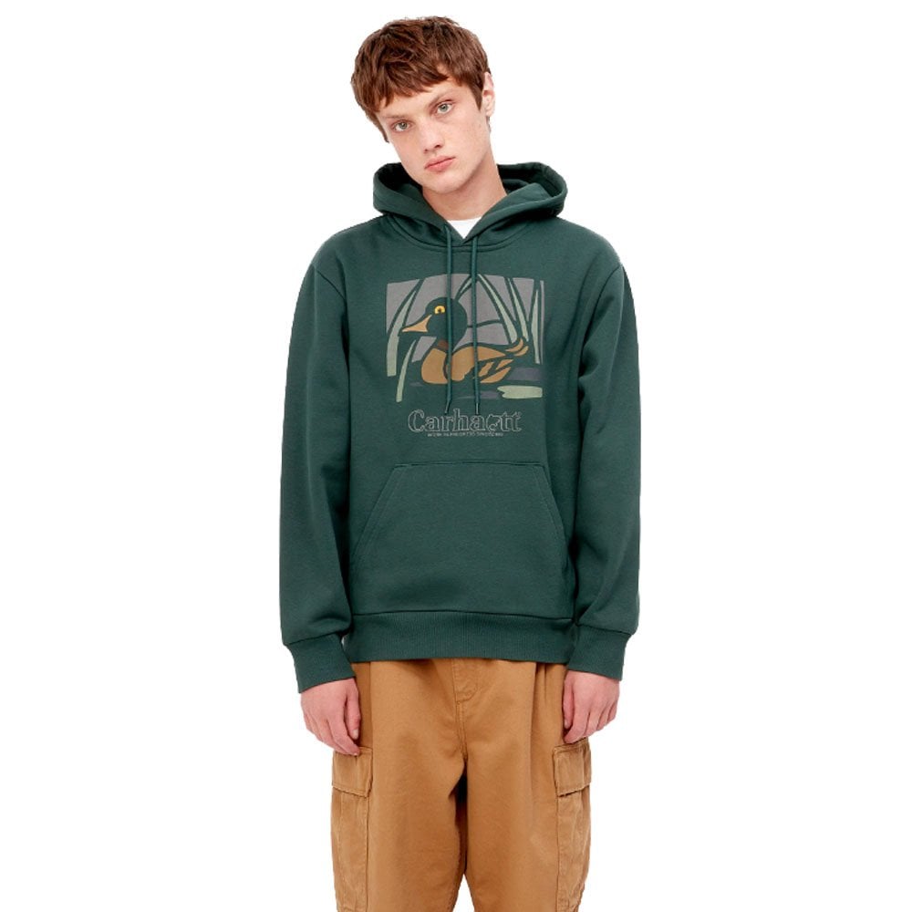 Hooded Duck Pond Sweatshirt - Juniper