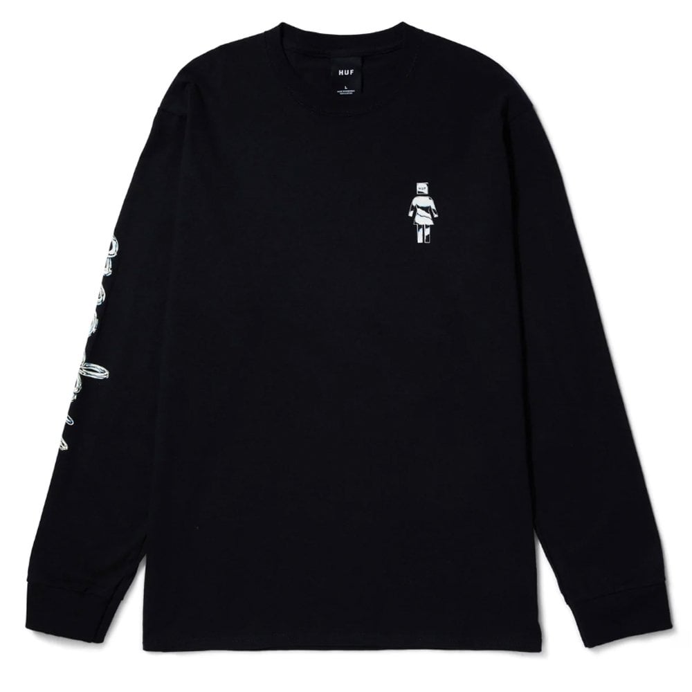 x Crailtap Chrome Long Sleeve T-Shirt - Black
