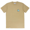 Printed T-Shirt - Tan/Turq