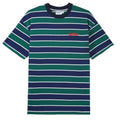 Cape Stripe T-Shirt - Navy/Fern