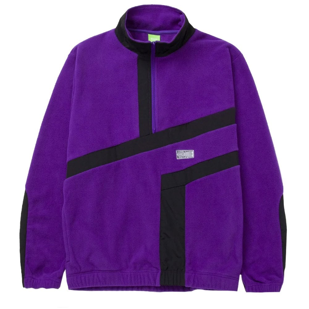 Range Polar Fleece 1/4 Zip Sweatshirt - Purple