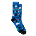 Jolly Holiday Socks - Navy